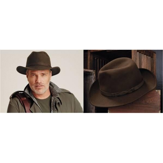 Chapeau Feutre cache oreille marron TWF5 Tilley