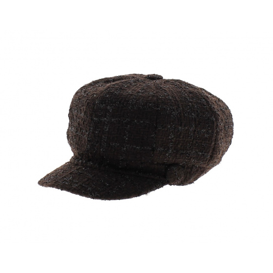 Fancy brown Leona cap