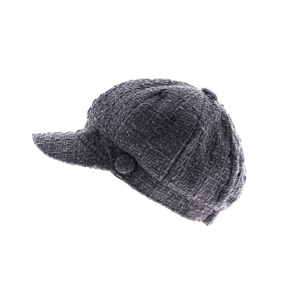 Grey Maria newsboy cap