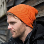 Long Orange Maranello Beanie