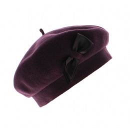 Colette PLUM Beret - Heritage by Laulhère