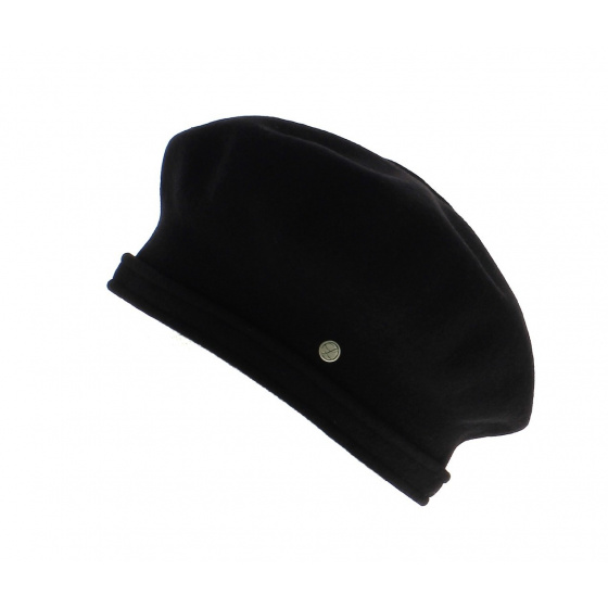 Béret Colette Noir - Héritage par Laulhère Béret Colette Noir - Héritage par Laulhère
