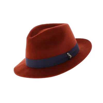 Chapeau Trilby Celine bordeaux - Betmar - Boutique Traclet Reference : 6028 | Chapellerie Traclet