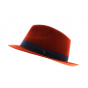 Rust Doria Trilby Hat