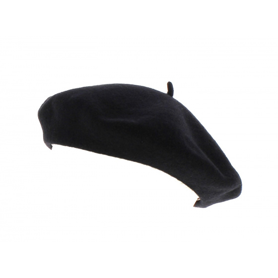 Beret Basque Saint Jean de Luz Fina Noir - Elosegui