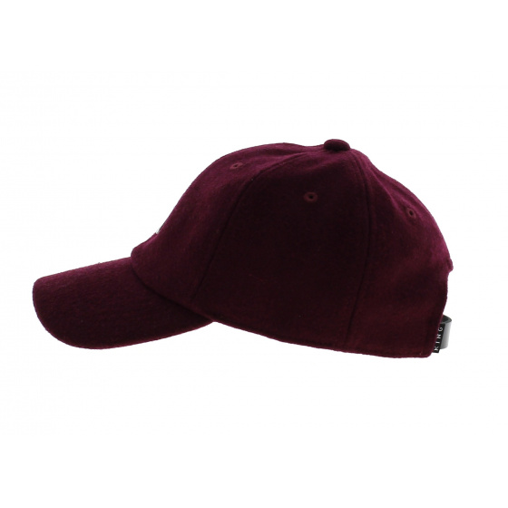Letterman Curved Peak Cap - KING APPAREL