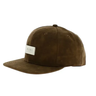 Silverline 6 Panel Camel Cap - KING APPAREL Reference: 6013 | Traclet Hat Shop