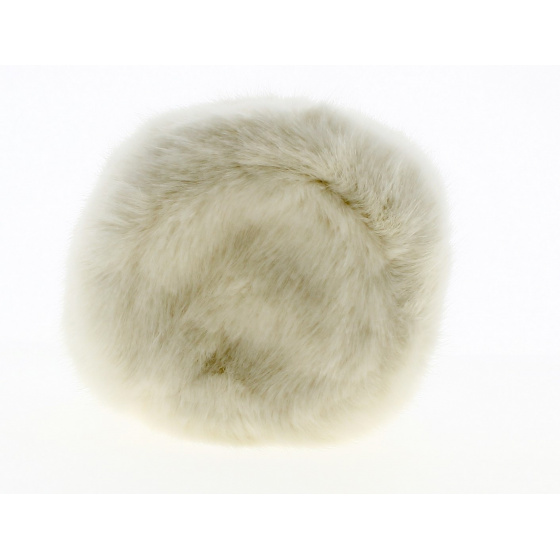 JOSH White Faux Fur Beanie Hat - Barts JOSH White Faux Fur Beanie Hat - Barts