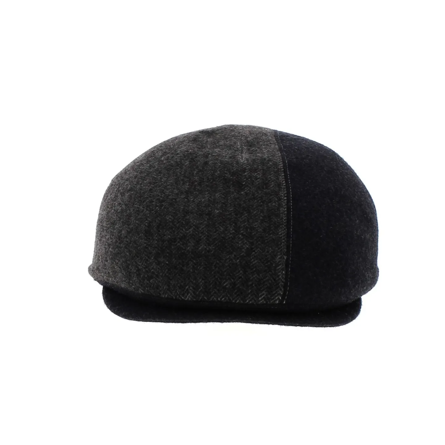 HOPKINS Mayser Flat Hatteras Cap Heather Grey Reference: 2460 | Traclet Hat Shop