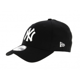 NY Yankees Baseball Cap-New Era 39Thirty League Bottom Black