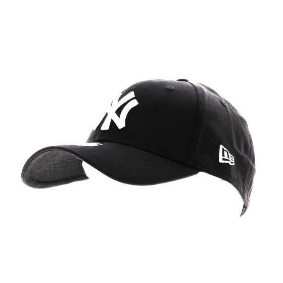 NY Yankees Baseball Cap-New Era 39Thirty League Basic Black
