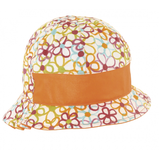 Chapeau bob Ablon fleur - MTM Chapeau bob Ablon fleur - MTM