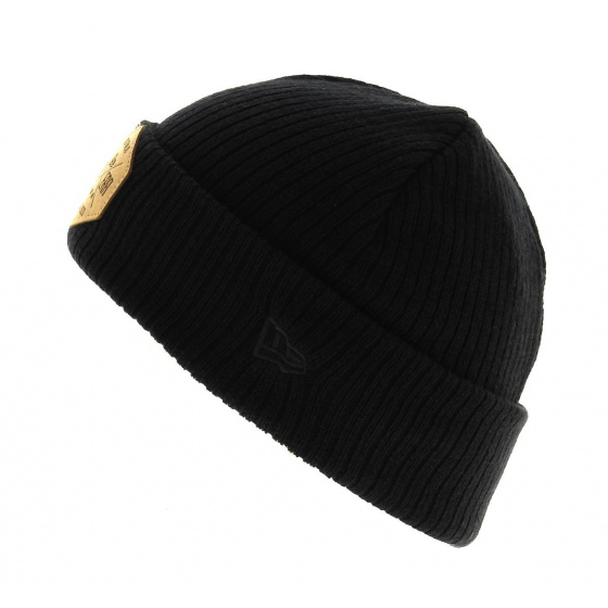 New Era Black Fisherman Hex Newer Beanie