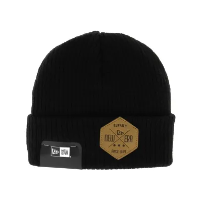 New Era Fisherman Hex Newer Beanie-Traclet-Black Reference: 7322 | Traclet Hat Shop