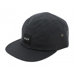 Flat Strapback Cap Osaka Volley Black - Huf