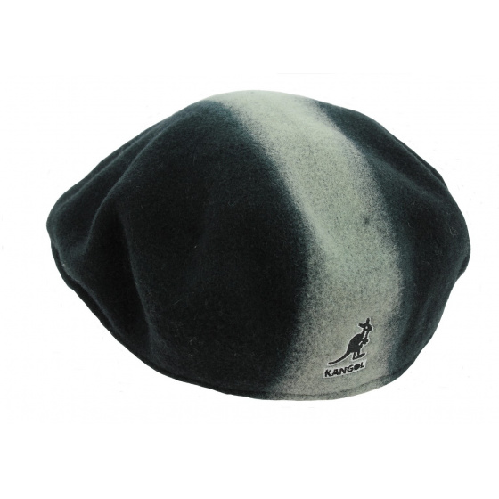 Casquette Plate 504 Artisan Laine Bleu & blanc - Kangol  Casquette Plate 504 Artisan Laine Bleu & blanc - Kangol