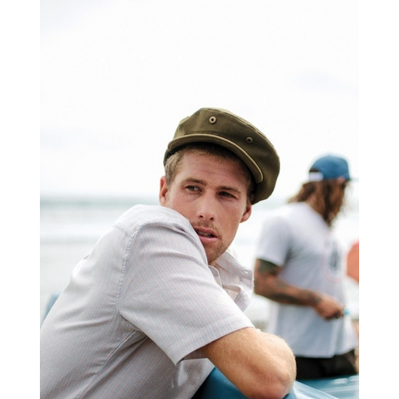 Seth Flat Cap Black - Brixton Seth Flat Cap Black - Brixton