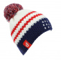 USA Flag Pom Pom Beanie - Le Drapo