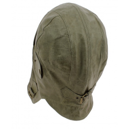 Sacramento Auto Cap Olive Leather - Stetson