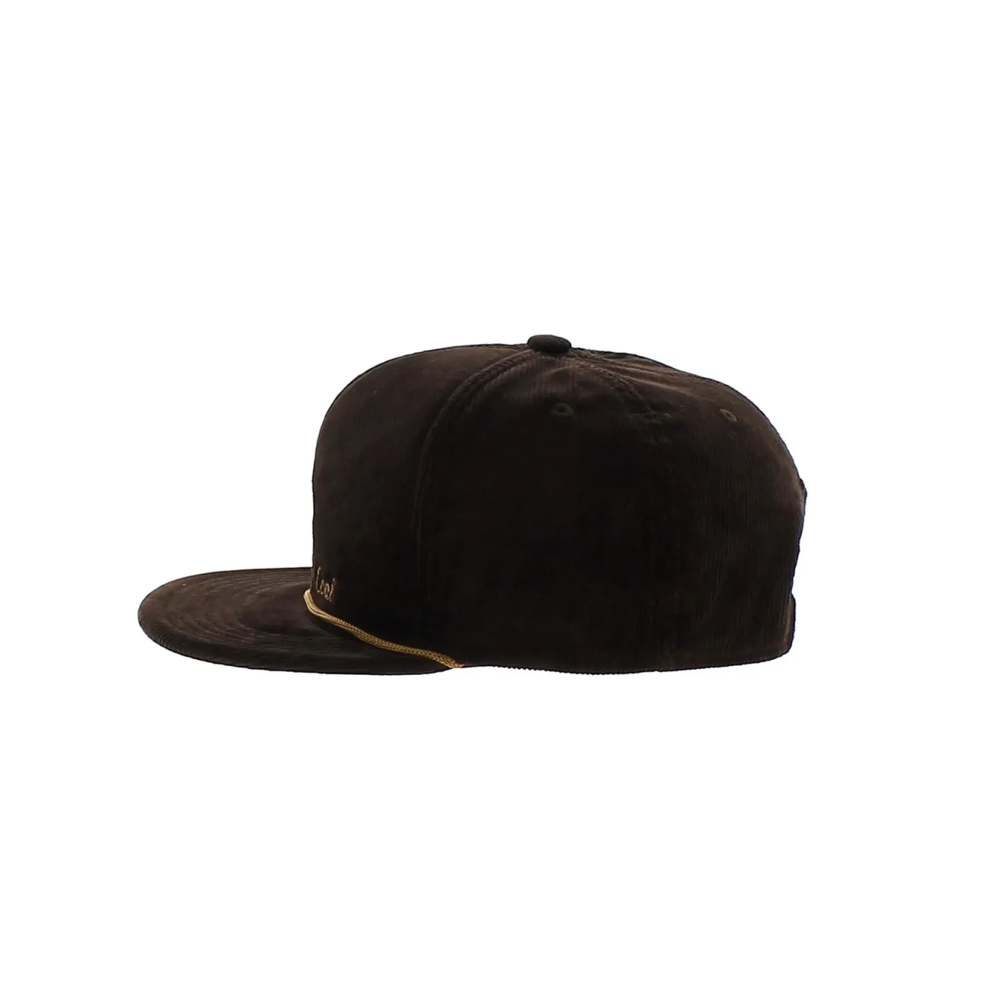 Casquette Stag Visiere Plate - The Wilderness - Coal- Traclet- Marron Chocolat Reference : 7432 | Chapellerie Traclet