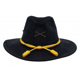 Chapeau confédéré officier bleu marine