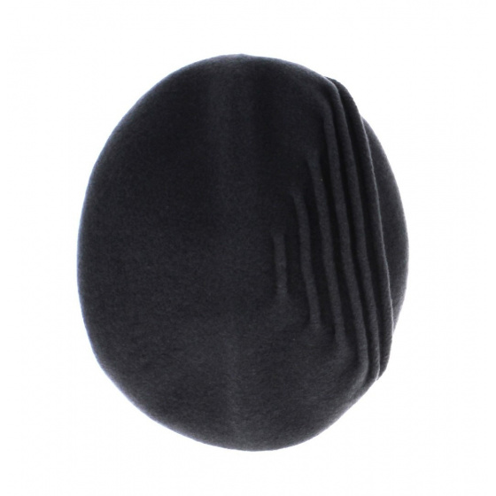 Beret Berthe Héritage par Laulhère -Anthracite