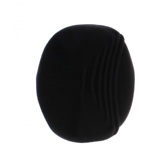 Beret Berthe Héritage par Laulhère - Noir Beret Berthe Héritage par Laulhère - Noir
