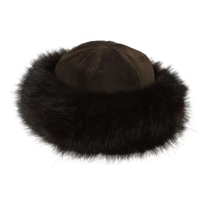 Brown Chaponik Toque - Traclet Boutique Reference: 6162 | Traclet Hat Shop
