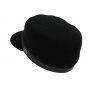 Black Wool Army Cap - Alcap