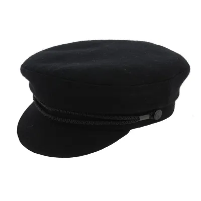 Casquette De Marin Cancale Laine Noir - Traclet