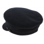 Cancale Wool Sailor Cap Navy - Traclet