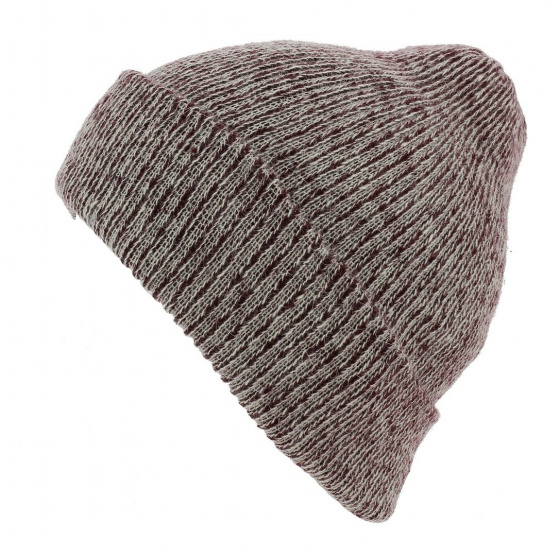 Bonnet Long Rétro Tchita Acrylique Bordeaux - Traclet
