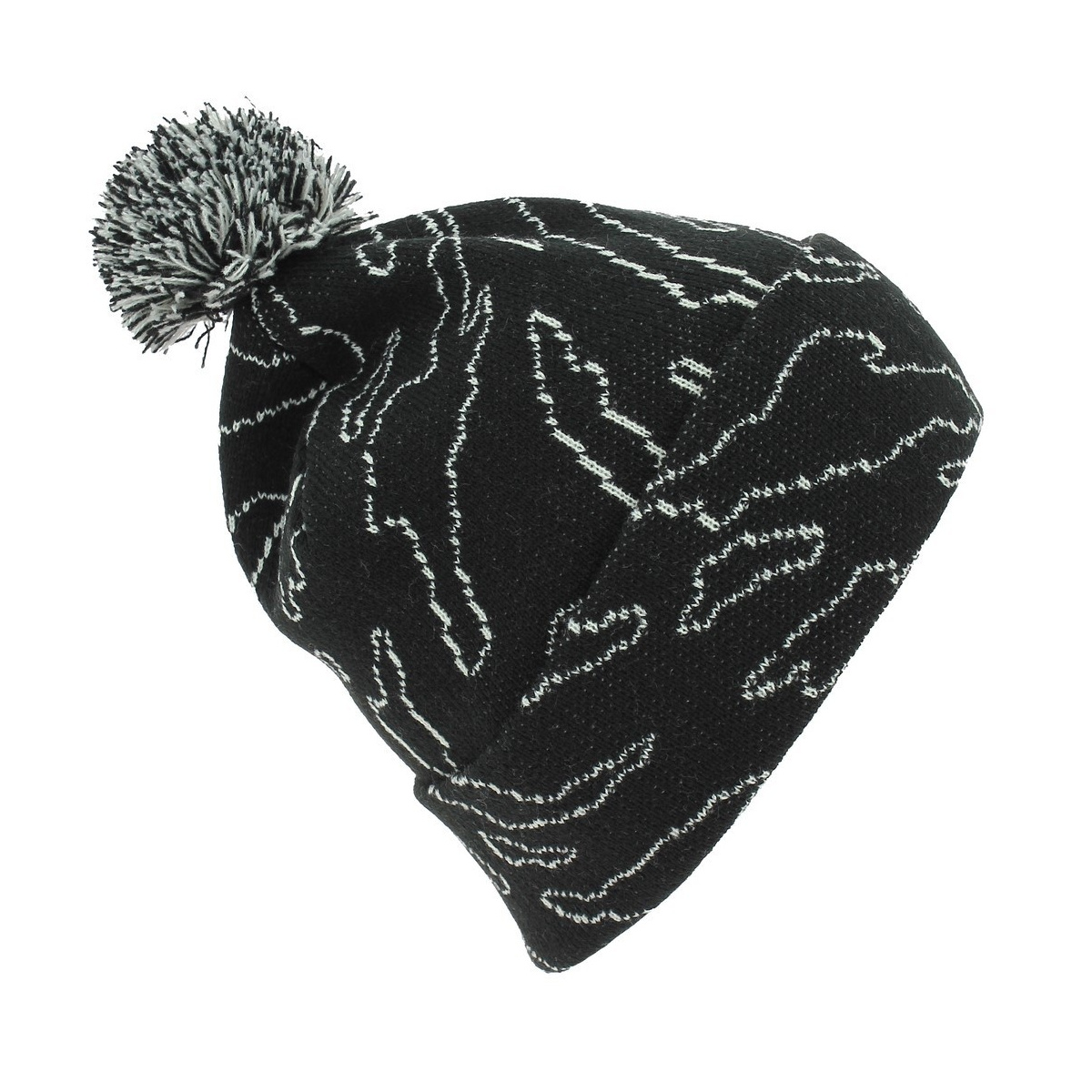 Bonnet Chevignon Becary - Acrylique, Gris Cendré, Uni - Lavage à Sec