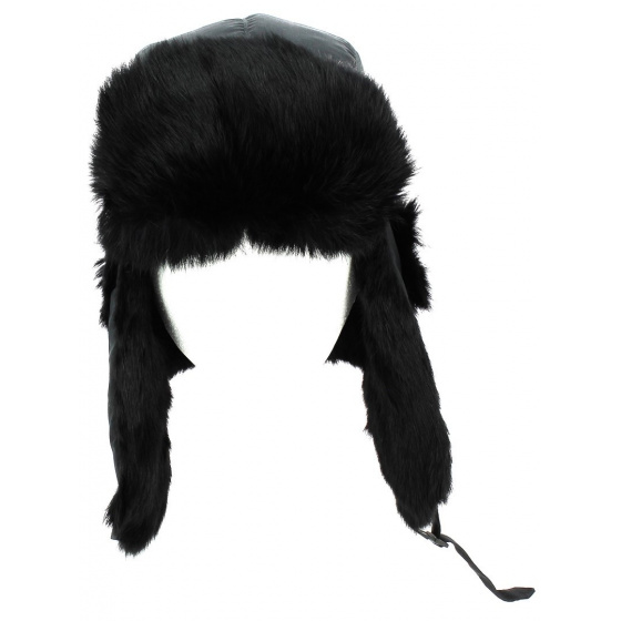 Nera Black Fur Ushanka Hat