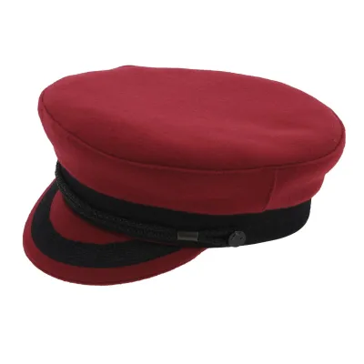 Casquette Marin Camaret Laine Rouge - Traclet Reference : 5148 | Chapellerie Traclet