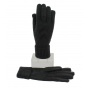 Women's Grey & Black Acrylic Gloves - Isotoner