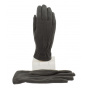 Women's Grey Eco-Fleece Gloves - Isotoner