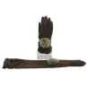 Gants Longs Montant Laine & Nylon Marron - Vincent Pradier Reference : 4343 | Chapellerie Traclet