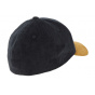 Navy & Camel Buffalo Fitted Baseball Cap - New Era