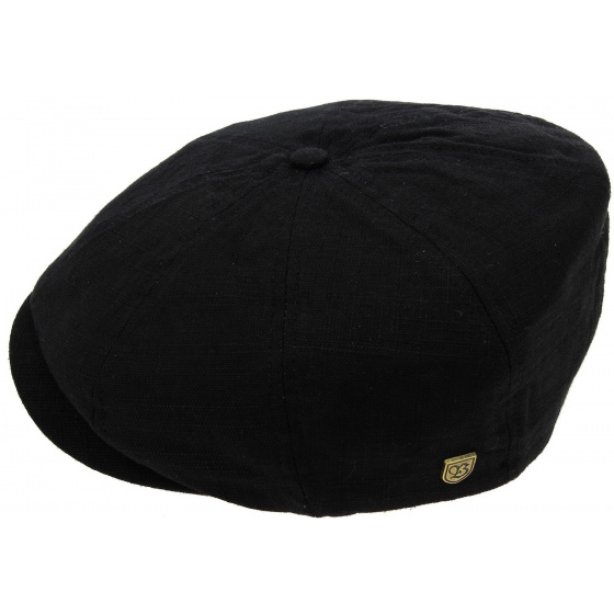 Casquette Brood Washed Noir