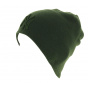 Unisex Green Acrylic Skull Beanie - New Era