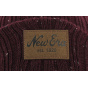 Unisex Flecked Suede Cuff Beanie Burgundy - New Era