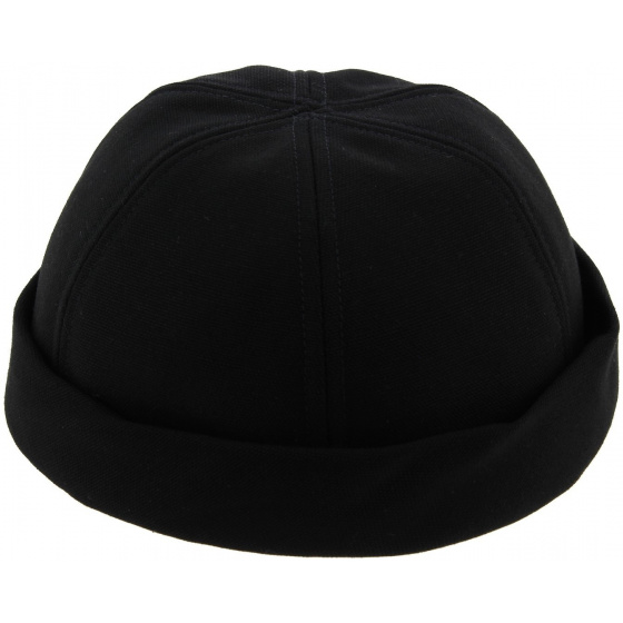 Black Cooper Summer Docker Beanie