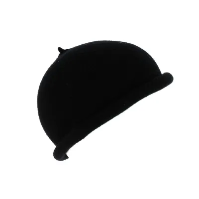 Bonnet Marin Reefer Cuff Laine Noir - Kangol Reference : 7492 | Chapellerie Traclet