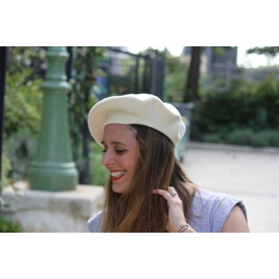 Classic Ecru Beret - Le Béret Français