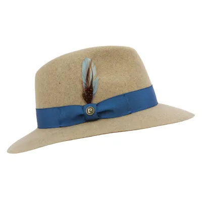 Chapeau Traveller SummerTime Feutre Laine Beige - Pierre Cardin Reference : 7494 | Chapellerie Traclet