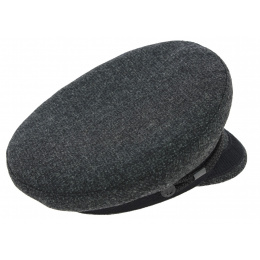 Grey Wool Camaret Sailor Cap - Mtm