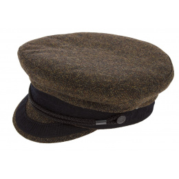 Camaret Wool Sailor Cap Brown - Mtm