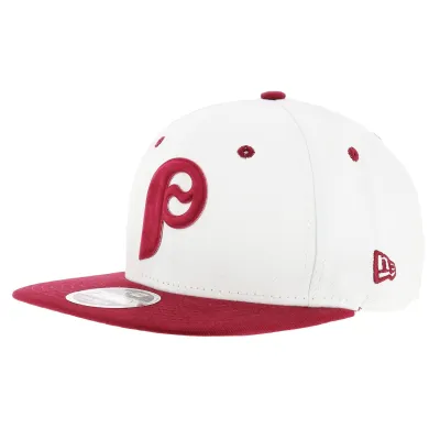 Casquette Snapback FLock Logo Coton Rouge & Blanc - New Era Reference : 2575 | Chapellerie Traclet