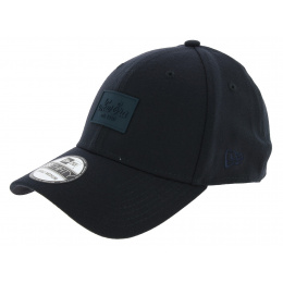 Baseball Cap Fitted Patched Tone Navy - New Era